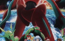 pokemon movies pikachu ash ketchum may pkmn character brock posters deoxys destiny deoxys rayquaza Wallpaper
